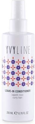 YVYLINE Balsamo Senza Risciacquo Leave in Conditioner Capelli Ricci 200 ML Idrata Ristruttura e Modella i Ricci Balsamo Spray Senza Risciacquo Naturale Senza Parabeni Siliconi Sles Made In Italy