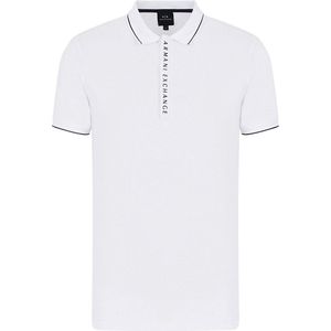 Armani Exchange 8nzf71 Zjh2z Polo Wit L Man