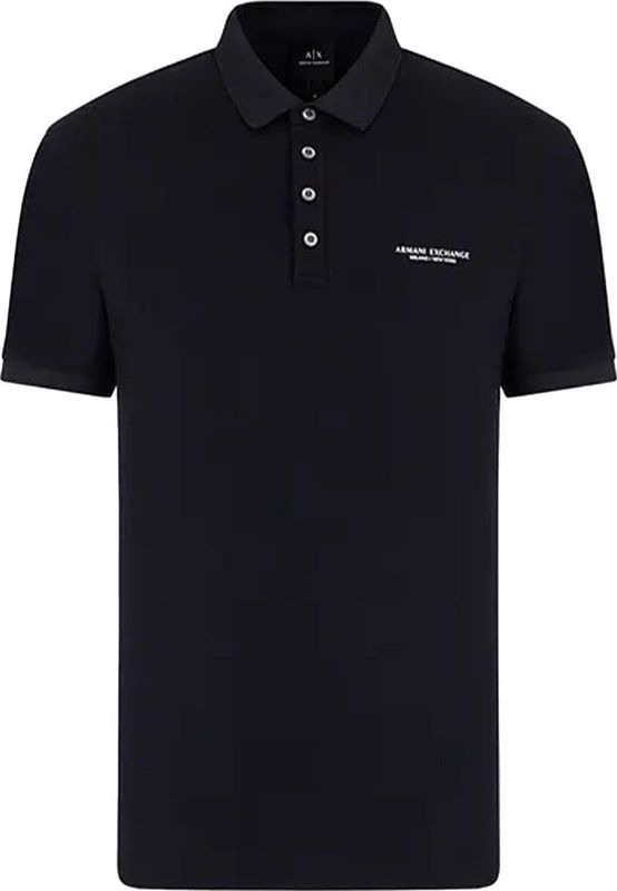 Poloshirt mit Label-Print