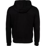 Sweatshirt Met Capuchon Met Rits En Bedrukking