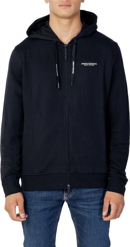 Armani Exchange - 8NZM95ZJKRZ1510 - Sweatshirt - Marineblauw - Katoen - Lange Mouwen