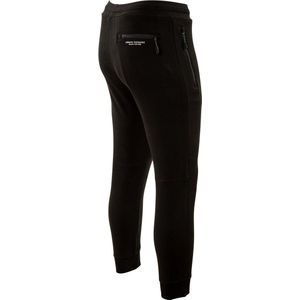 Armani Exchange - Ribgebreide Katoenen Sportbroek - Zwart - Heren