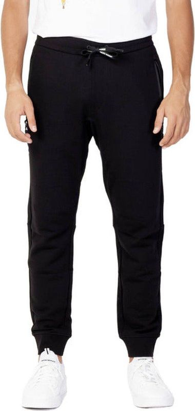 Armani Exchange - Joggingbroek - Zwart - Zachte Yarn - Regular Fit