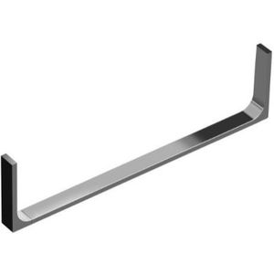 Catalano Premium Handdoekhouder Tbv Fontein 40x23cm Aluminium Chroom - 8058647590127 - Wastafels - Toebehoren