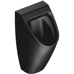 Catalano Comfort Urinoir NewFlush 64x32cm - Mat Zwart (binnenzijde Glans) - Keramiek - Toiletten - Urinoirs - Urinoirpotten - 8058647596082