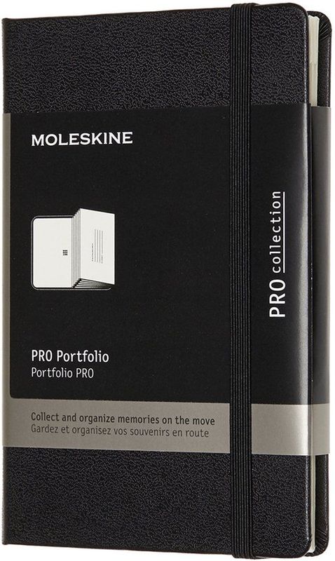 Moleskine Fächermappe Pocket A6 Hardcover schwarz