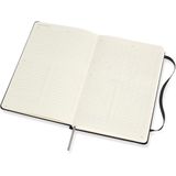 Moleskine Professionelles Notizbuch Large A5 Hardcover 120 Blatt schwa
