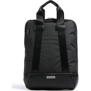 Moleskine Metro Collection Verticale rugzak voor laptop, iPad en tablet tot 15 inch, afmetingen: 31 x 42 x 10 cm, zwart