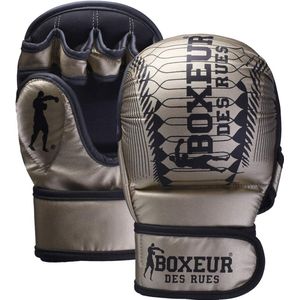 BOXEUR DES RUES Bxt-5221 Mma-handschoenen van kunstleer | Goud | BXT-5221