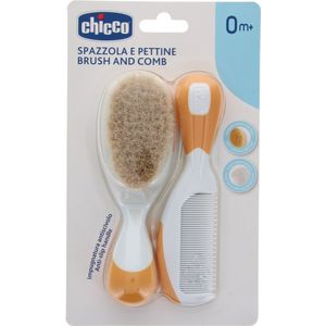 Chicco - Baby Moments Haarset - Oranje - 2 Stuks - Haarkammen en -borstels