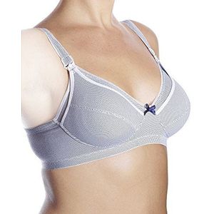 Chicco Dames Gravidanza Reggiseno Allattamento Postparto BH (1 stuk), grijs, 5D