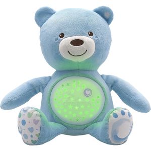 Chicco - First Dreams - Pluchen Beer - Blauw - Babyspeelgoed