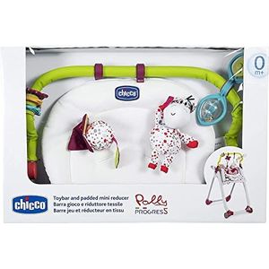 Chicco Kit 0+; Set bestaande uit een spelbalk en textielverloopstuk, geschikt voor Chicco Polly Progres5 en Polly2Start kinderstoelen