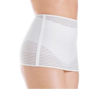 Chicco Verstelbare postpartumriem, ademend materiaal, comfortabel en gemakkelijk aan te trekken, met klittenbandsluiting, met katoenen vulling, wit