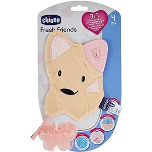 Chicco - Chewing Mascot - Bijtring - Roze - Katoen