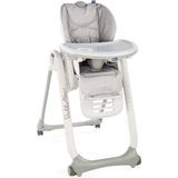 Chicco plooibare kinder-eetstoel Polly 2 Start - happy silver