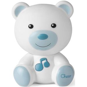 Chicco - Dreamlight Bear - Nachtlampje - Wit met Blauw - Kunststof