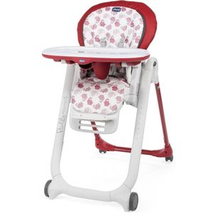 Chicco Polly Progres5 Kinderstoel - Compleet verstelbaar - Baby stoel met stoelverhoger - Red