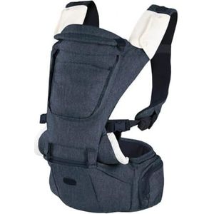 Chicco Draagzak baby Easy Fit - Polyester Mesh - Denim