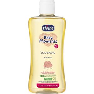 Chicco - Baby Moments Sensitive - Badolie - 200 ml - Natuurlijke Ingrediënten