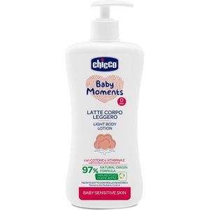 Chicco - Baby Moments Sensitive - Bodylotion - 500 ml - Lichaamsverzorging voor Kinderen
