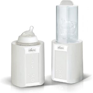 Chicco - Babyvoedselverwarmer en Flessenwarmer - Wit - 2-in-1 Functie