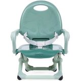 Chicco Pocket Snack Junior - Stoelverhoger voor kinderen - Baby eetstoel - Stabiele riemen - Groen