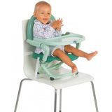 Chicco Pocket Snack Junior - Stoelverhoger voor kinderen - Baby eetstoel - Stabiele riemen - Groen