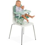 Chicco Pocket Snack Junior - Stoelverhoger voor kinderen - Baby eetstoel - Stabiele riemen - Groen