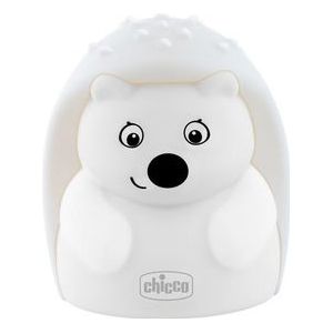 Chicco - Egel Nachtlichtje - Meerkleurig - Zachte Siliconen - Oplader met USB-Kabel Inbegrepen