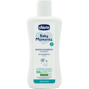 Chicco Baby Moments Bath Shampoo Shampoo voor het hele Lichaam voor Kinderen vanaf Geboorte 200 ml