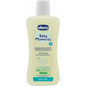 Chicco - Baby Moments - Milde Baby Shampoo - 200 ml - Natuurlijke Ingrediënten