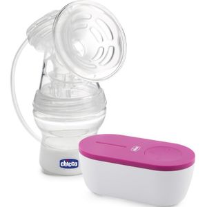 Chicco - Borstkolf - Pink - Elektrisch - Inclusief Fles en Speen