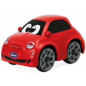 Chicco Fiat 500 RC Sportwagen, Afstandsbediening met Intuïtief Stuurwiel, Radiobestuurd Motorvoertuig met Geluiden en Claxon - Speelgoed voor Kinderen vanaf 2 jaar - Rood