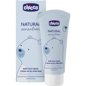 Chicco Natural Sensation Baby Gezichtscrème voor Kinderen vanaf Geboorte 0+ 50 ml