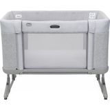 Chicco - Next2Me Forever - Meegroeiwieg - Grijs - Ademend Materiaal