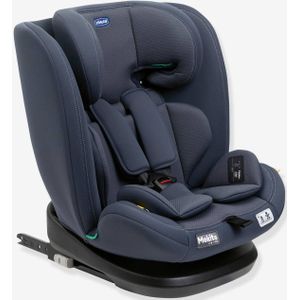 Chicco Autokinderzitje Mokita I-Size, met Isofix-systeem, voor kinderen tussen 76 en 150 cm hoogte, vanaf 15 maanden bruikbaar, incl. verloopstuk, kleur grijs (India Ink)