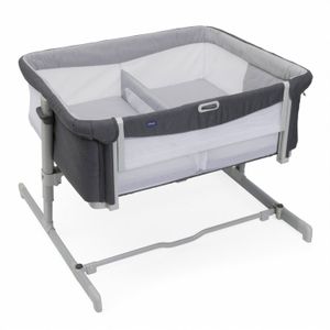 Chicco Beistellbett NEXT2ME Twins Magnet Grey