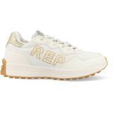 Replay - Skype 2 - Sneakers - Wit - Goud - Kunststof