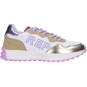 REPLAY Skype Sneakers Goud/Roze