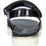 Replay - Sandaal - Zwart - Metallic - Klittenband Sluiting