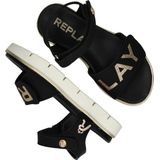 Replay JT240015S - MeisjesSandalenKindersandalen - Kleur: Zwart