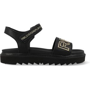 Replay Sandalen JT420008S-0168 Zwart Goud