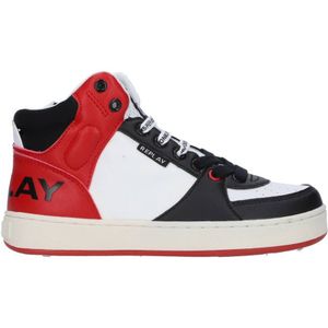 REPLAY Cobra Sneakers Rood/Zwart/Wit