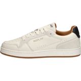 Replay - Smash FINE - Herensneaker - Off White Brown - Kunstleer