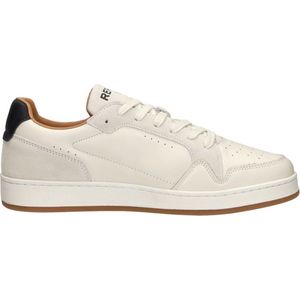 Replay - Smash FINE - Herensneaker - Off White Brown - Kunstleer