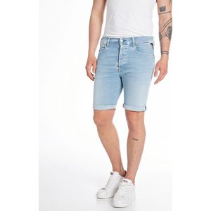 Short Tapered 10.5 Oz Hyperflex Stretch Denim Rbj.981 Short Light Blue (Ma981y.000.661 Or5 - 010)