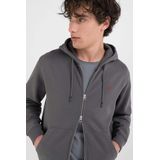 Replay - Sweatvest - Grijs - Lange Mouw - Normaal