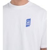 Wit Effen Katoenen T-Shirt Met Korte Mouwen