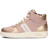 Replay - Epic Jr. Sneakers - Zwart - Imitatieleer - Metallic Panelen